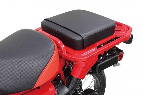 Special Parts Takegawa SP Takegawa Pillion Seat Wide Type Easy Installation 300mm x 300mm x 55mm CT125 Cross Cub 110 Black (TAKEGAWA) 09-11-0244