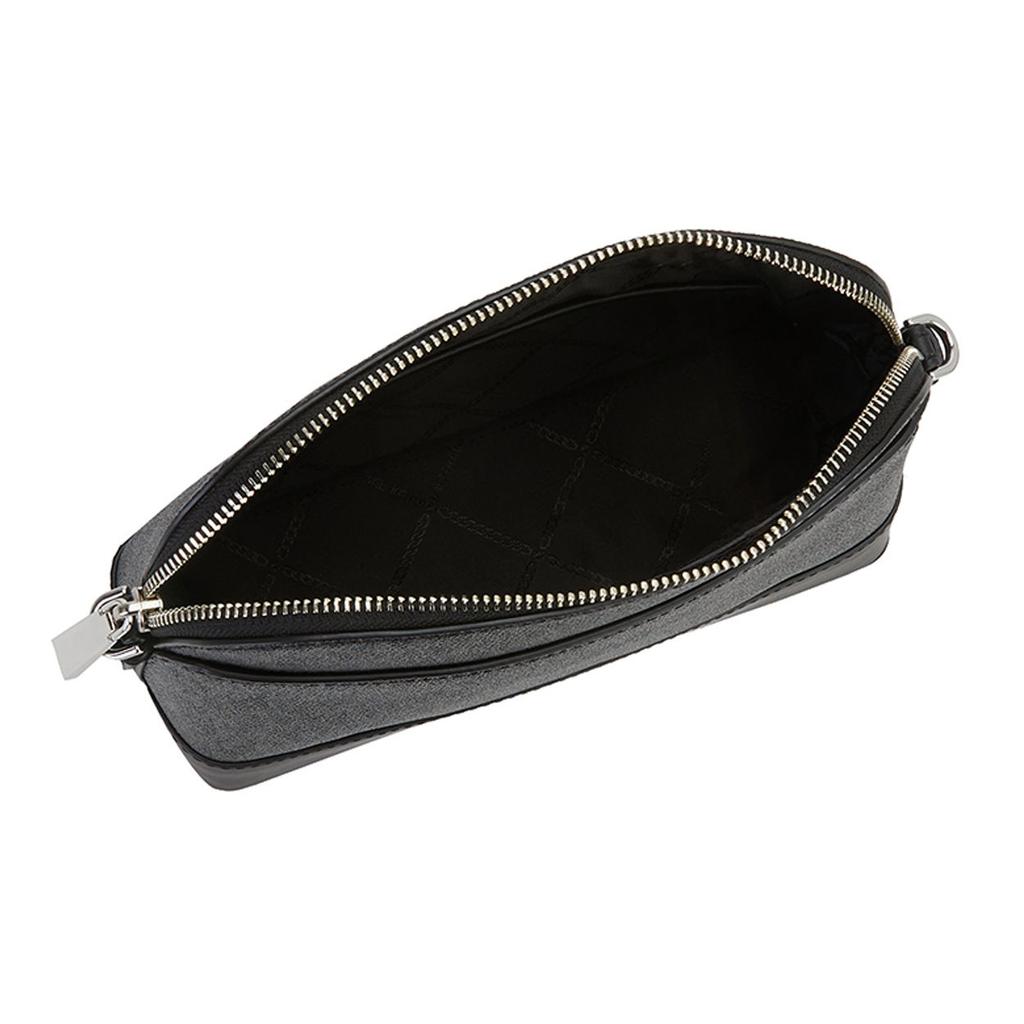 Michael Kors Charm Classic Monogram PVC Shoulder Bag Women bags Black 32H1ST9C3V-BLACK