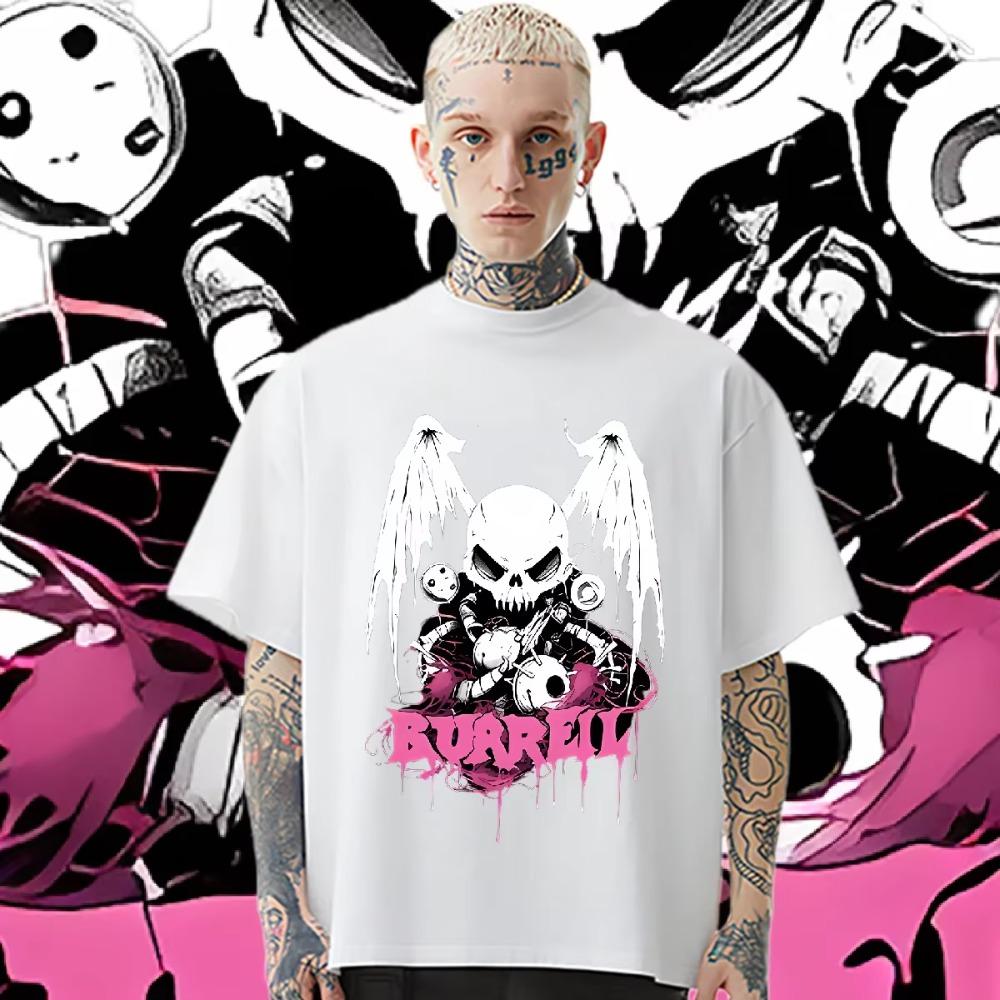 Übergroßes lässiges ästhetisches T-Shirt Rundhals Herren Klassisches kreatives T-Shirt Neu 2024 Ganzjahreskleidung Heißer Verkauf XXL Bequeme T-Shirts