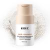 Set Viso KOEC Ceramide di Riso 4 Pezzi: Acqua di Riso+Essenza+Crema Idratante+Polvere Detergente, Idratante, Illuminante & Riparatrice