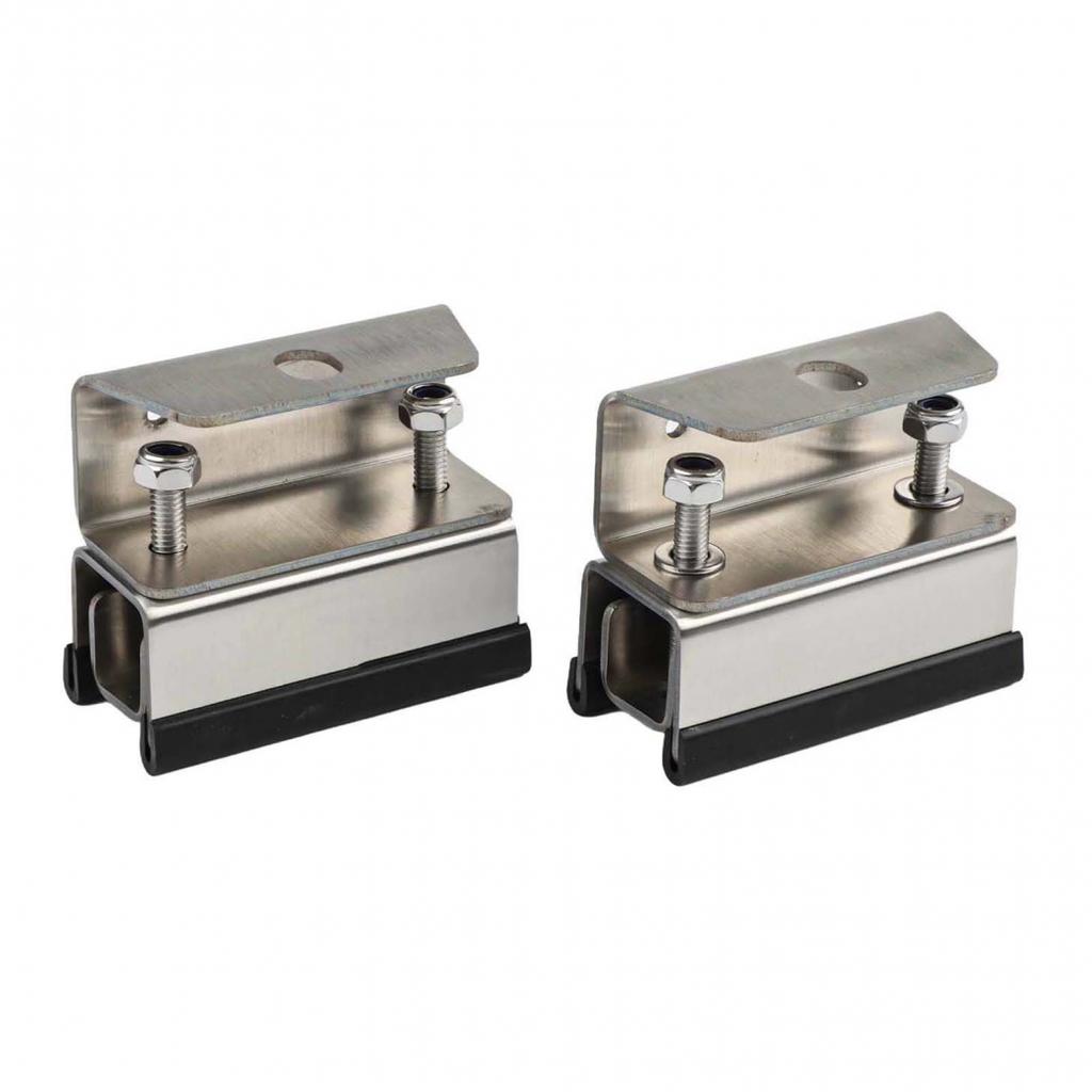 Stainless Steel 4Pcs Roof Rack Brackets for Vans Easy Installation Kit
