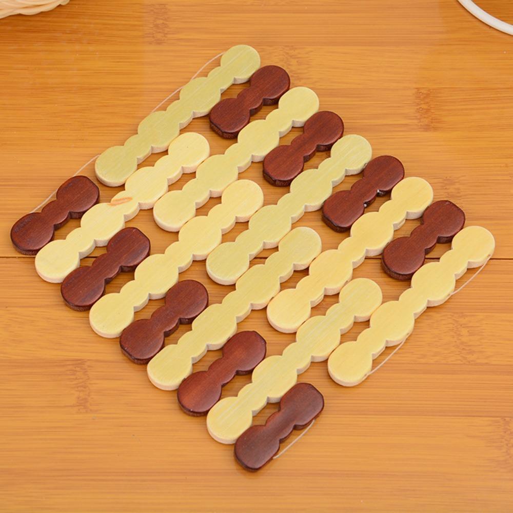 Heat Resistant Dining Table Mat Set Large Size Bamboo Material for Hot Pots And Bowls Home Use round ape Restaurant Supplies