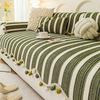 Solid Color Spandex Sofa Towel Dust-Proof For Armchair Stay In Place Sofa Slipcovers Couch Cap Furniture Case L Shape Soft