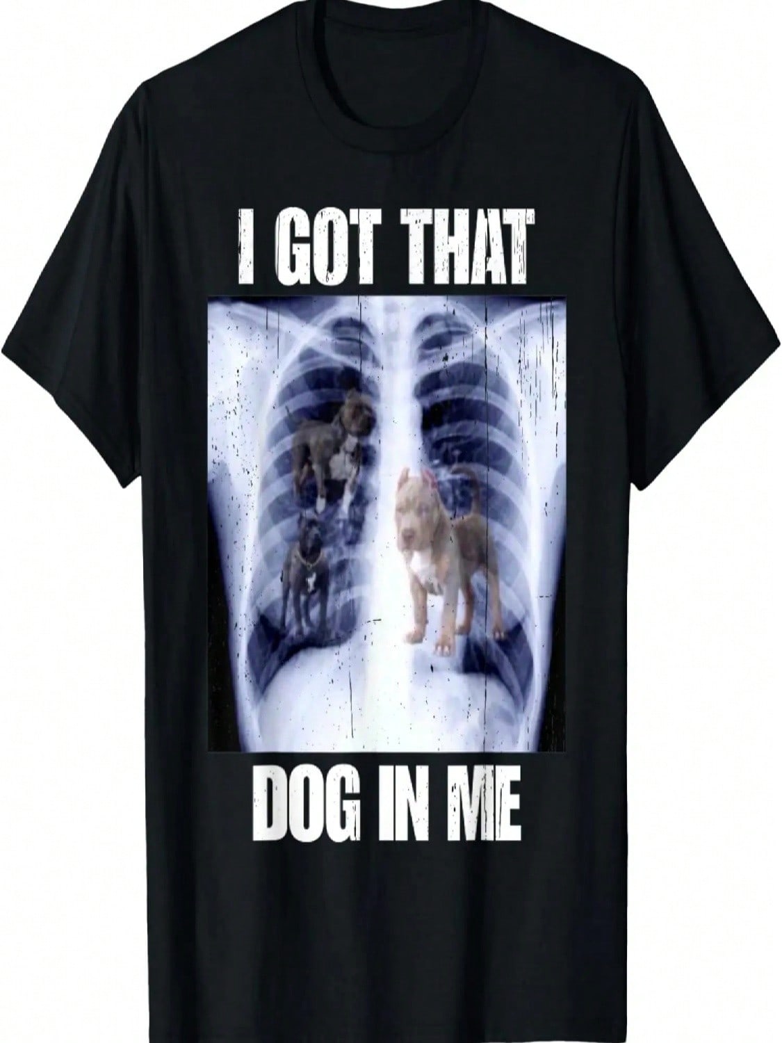 I Got That Dog In Me Vintage Xray Meme Classic T-Shirt S разноцветный