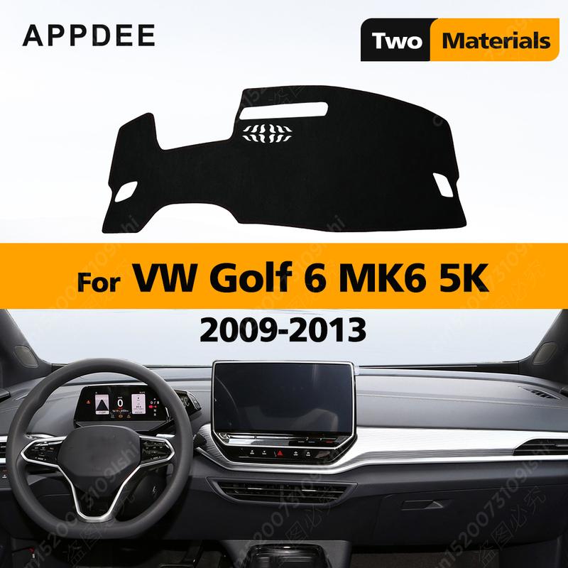 

Car Dashboard Cover For Volkswagen VW ID.4 CROZZ 2024 Dash Mat Sun Shade Anti-UV Carpets Car Accessories left hand drive