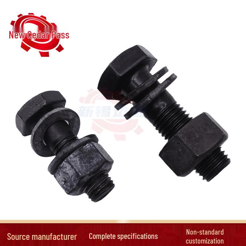 High-Strength Grade 10.9 Steel Hexagon Bolt for Structural Connections