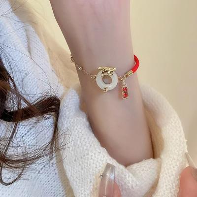 Palace ,Fuxiang Dragon Bracelet Female Niche Design Fashion New Year Gift Hand Rope