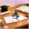 Owl Doctor 3d Pop Up Card Handmade Unique Graduation Gift For Friends
