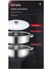 Stainless Steel Multi-Layer Steamer Stockpot for Induction & Gas Stoves