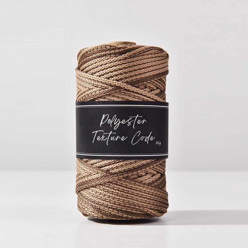 5MM Double Color Mixed 5MM Polyester Braid Cord,Hand Woven Bag Carpet Knitted Yarn,Horse Drawn Rope Bracelet Thread,70Yards