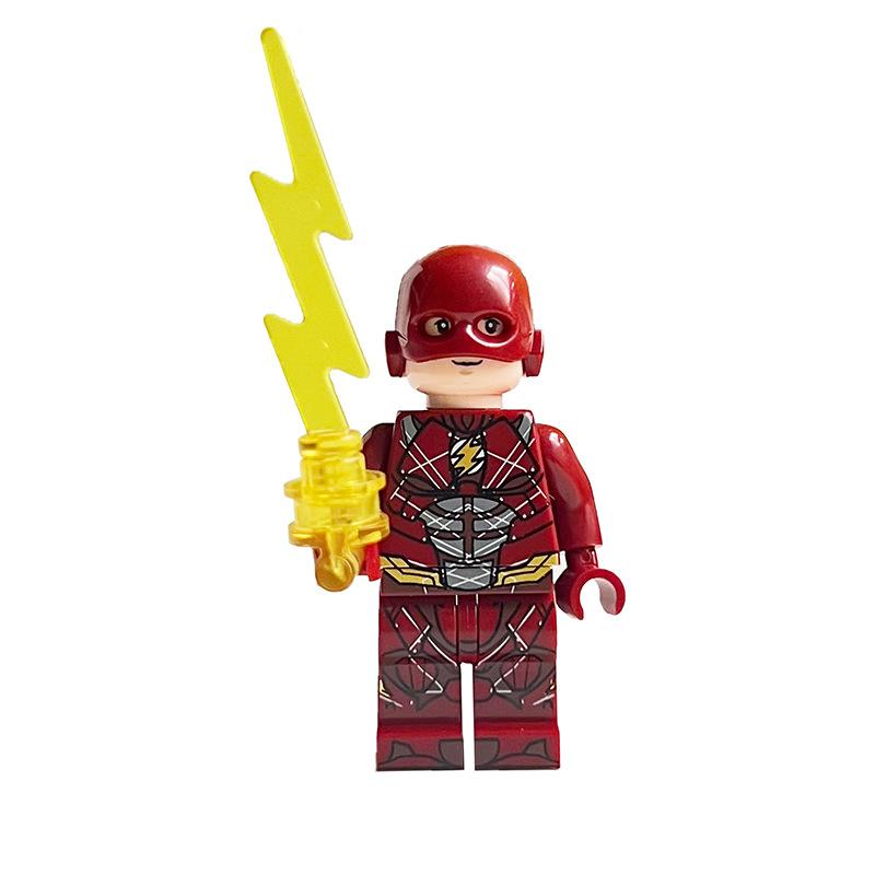 Ninja Warrior Superhero Doll With Weapon Single Building Block Assembly Toy