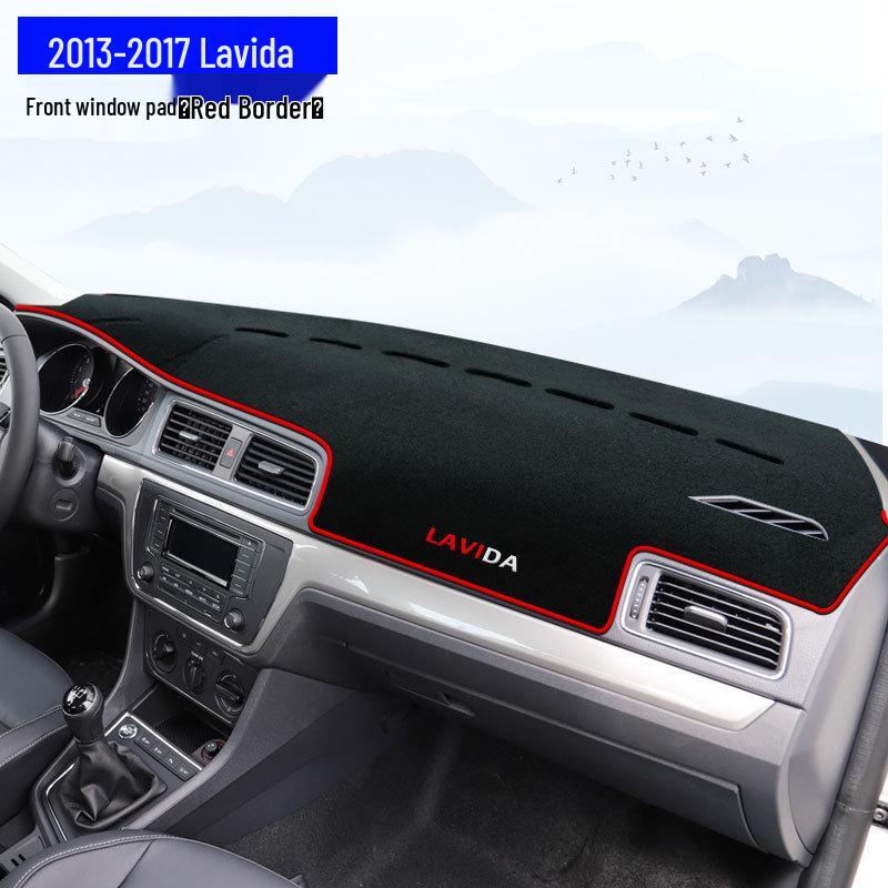 Volkswagen Lavida Dashboard Sunshade: Light-Blocking Console Pad for Interior Protection, Sharp Edition 24 Voyage.