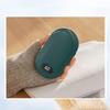 Double-sided heating with two temperature settings, this pocket hand warmer can be recharged