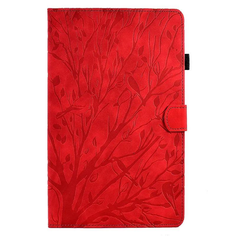 For Galaxy Tab A 2016 Tablet Cover 10.1 Inch SM-T580/T585 PU Leather Embossed Shockproof Funda For Samsung Tab A6 10.1 2016 Case