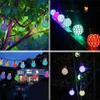 Solar LED Hanging Light Lantern Waterproof Hollow Out Ball Lamp for Outdoor Garden Yard Patio Decoration Holiday Lig Solar Light