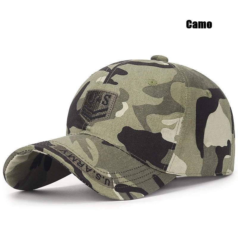 

New Spring and Autumn Cotton Soft Top Hat Outdoor Leisure All-Match Sun Visor Baseball Cap Camouflage Duckbill Cap камуфляжный