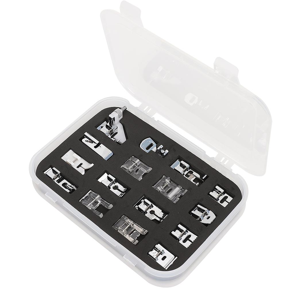 16Pcs Presser Foot Set Household Multi Functional for Sewing Machine Accessories