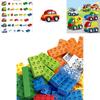 Brand Name Compatible With Lego Large Particle Creative Engineering Car Diy Building Block Toy Gift For Kids