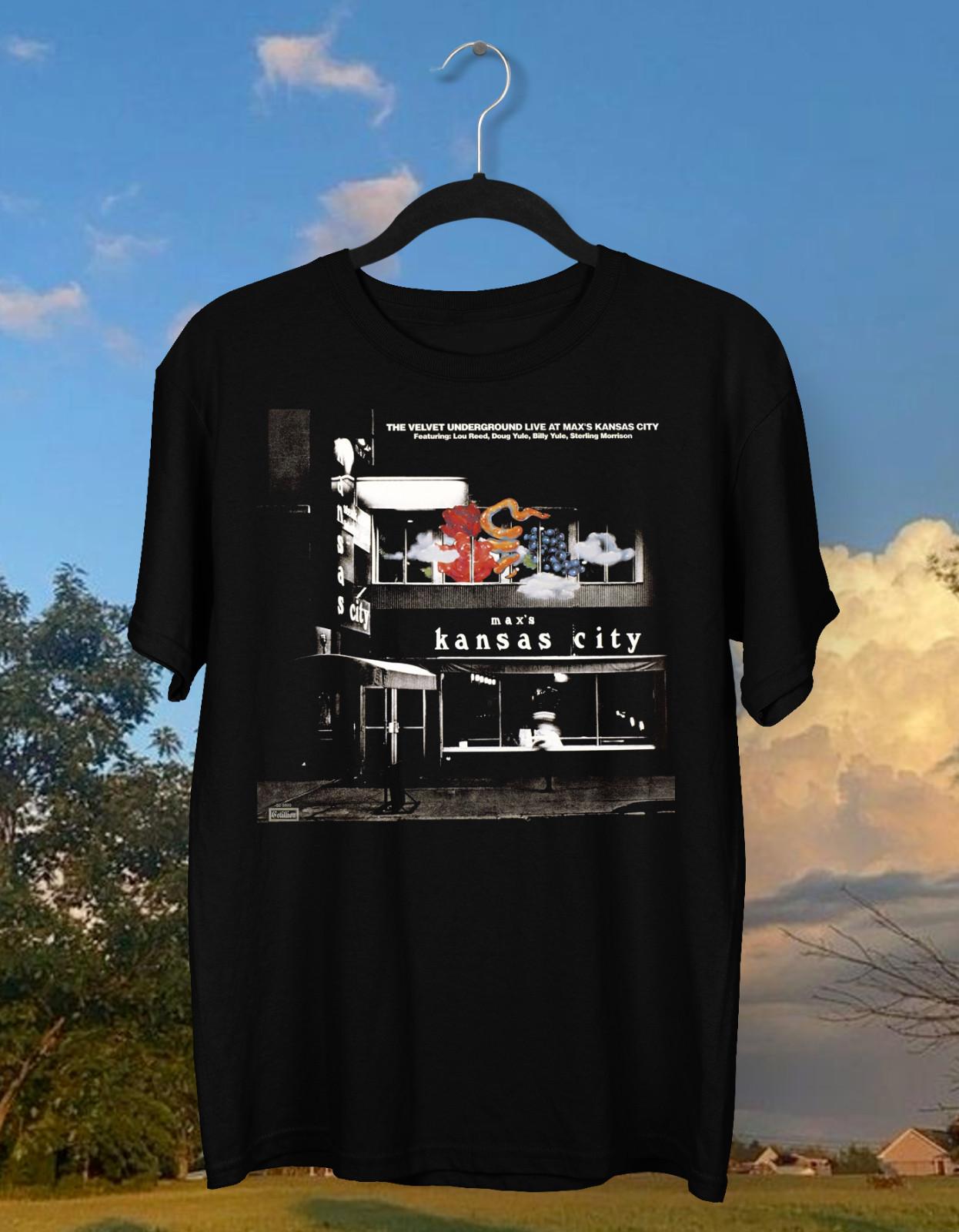 Lou Reed and the Velvet Underground s Last Show and Album T-shirt BL250 L