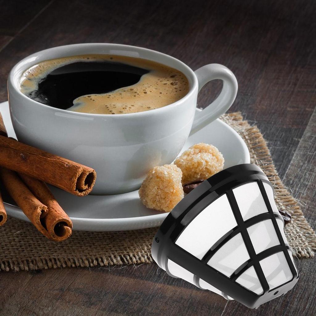 Stainless Steel Nylon Mesh Coffee Filter Dripper Coffee Drip Filter Cup Dripper Strainer Coffee Maker Separate Stand For 8-12