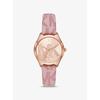 Mini Jaycie Logo and Rose Gold-Tone Quartz Watch MK2879