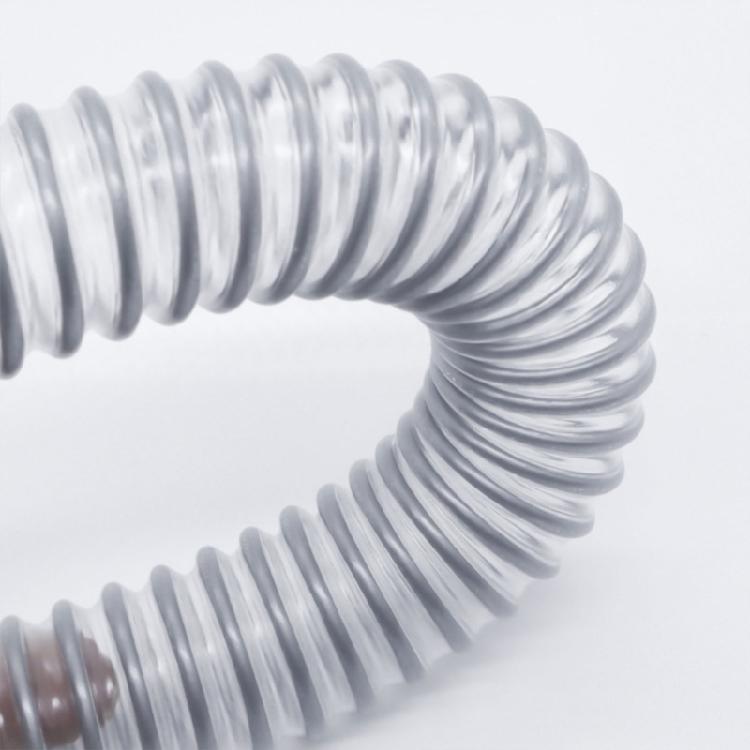 2 Stück Unterer Schlauch Vakuumschlauch Heimreinigung Vakuumteil ABS Textur Geeignet für Staubsauger Einfache Installation