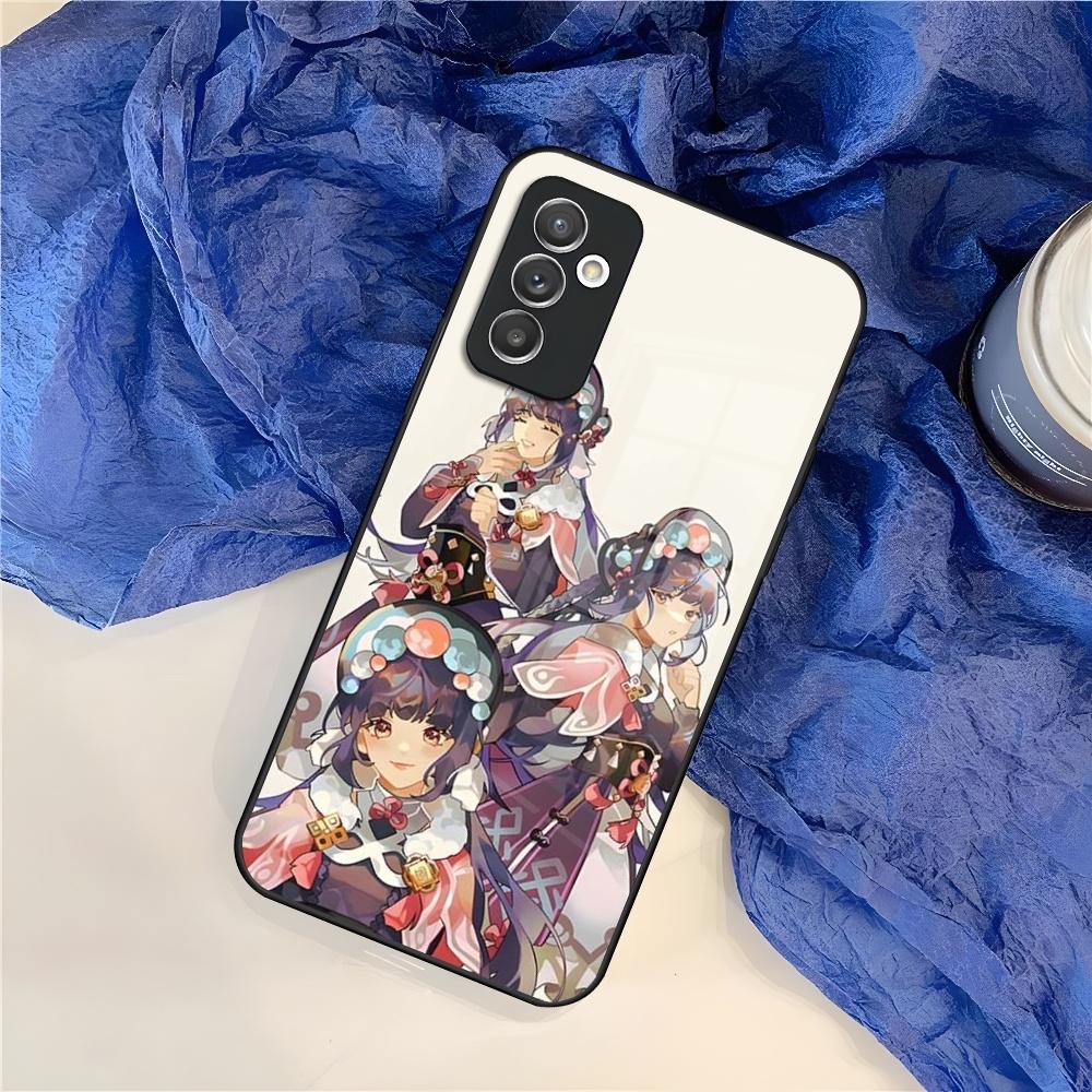 Genshin Impact Yun Jin Phone Case for Samsung Galaxy S26 S25 S24 S30 S21 S23 S20 S22 Fe Pro Edge Ultra Plus glass Cover
