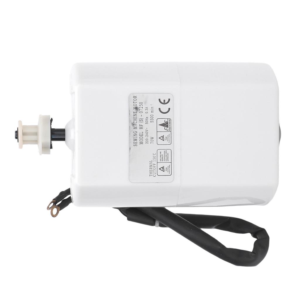 Electric Servo Motor Sewing Machine Motor 70W Multifunctional 5500RPM Powerful Electric Sewing Machine Motor for Home