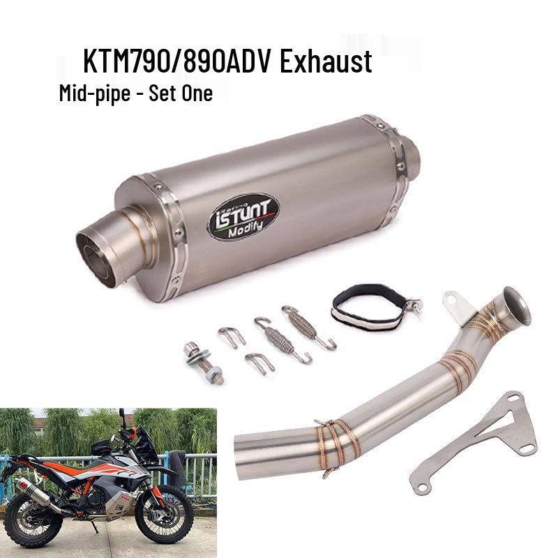 Exhaust Modification Mid-Pipe for KTM 790/890 ADV Motorcycles