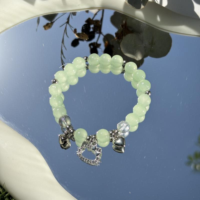 Lily of the Valley Butterfly Bracelet - Multi-Style Beaded Star & Moon Design