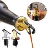 1Pcs BPA-Free Food Grade Rubber Oil Sprayer, Leakproof Liquor Dispenser Wine Pourer with Lock Plug Seal - Kitchen Bottle NozzleWine Accessory