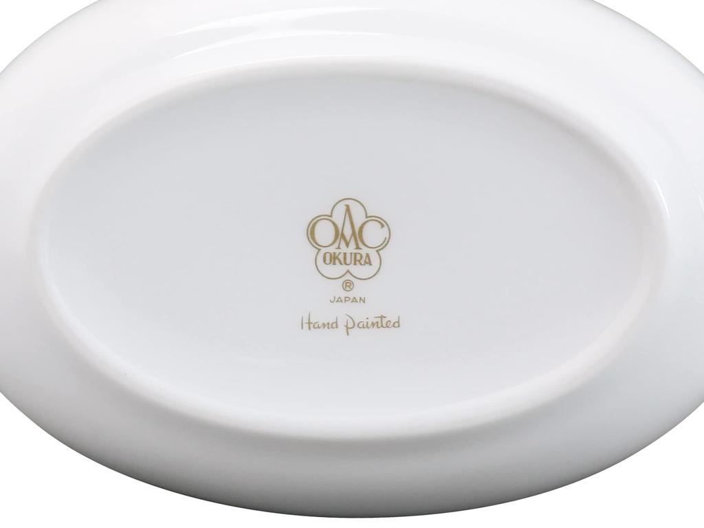 Okura Touen [Hand-painted] Sakura Katakuchi (Sake Cup) Approx. 280cc Made In Japan 68F/C303