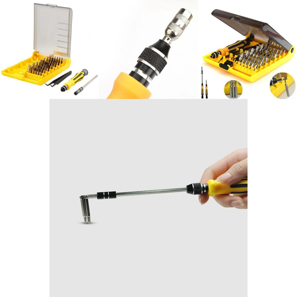 Ensemble de tournevis de précision Torx 45 en 1 polyvalent pour la réparation de téléphones portables et d'ordinateurs portables