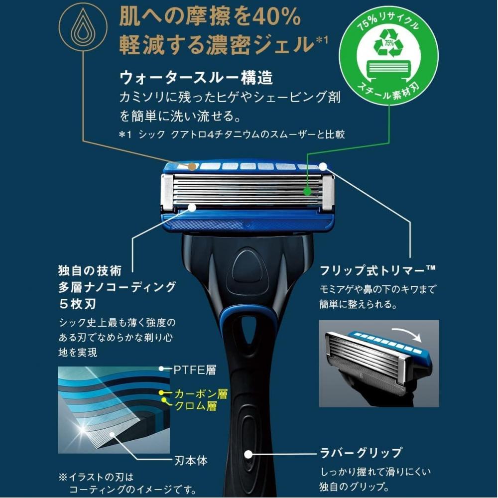 Schick Hydro 5 Premium Set  With Blades + 13 Blades 