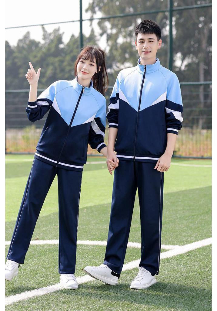 Children's Spring & Autumn School Uniforms: Long-Sleeved Sets & Sports Meet Attire for Kindergarten To Secondary School