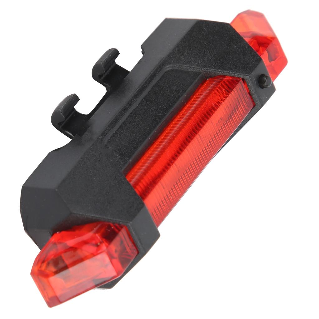 Bicycle 918 Tail Light USB Charging Night Riding Safety Warning Light Outdoor LED LightRed