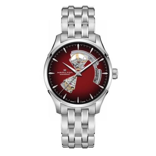 Hamilton Jazzmaster Skeleton Automatic Watch H32675170 Gent [Officially Imported] with Official Warranty