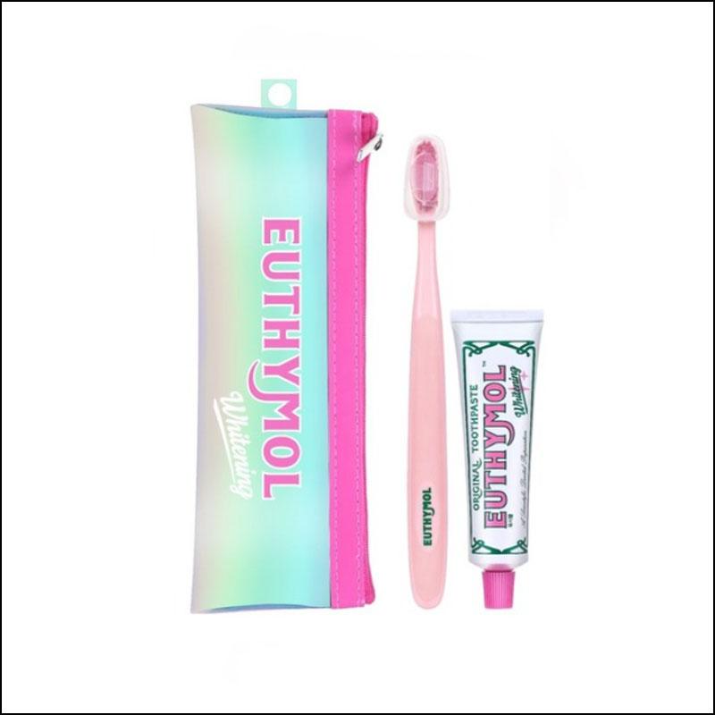 

EUTHYMOL Набор (Зубная паста 40 г + зубная щетка) / Срок действия до 12.11.2026 / Цвет зубной щетки выбирается случайным образом