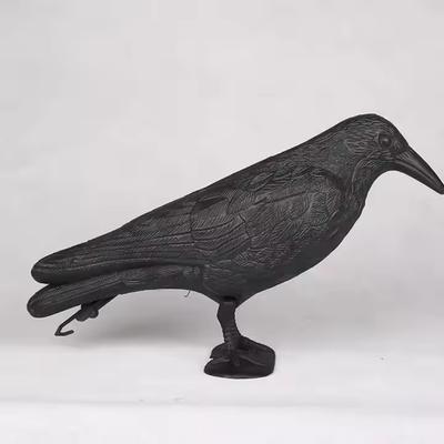 3D Animal Target Simulation Crow Bow and Arrow Hunting Training Decoy PE Scaring Birds Garden Decoration Archery Accessories