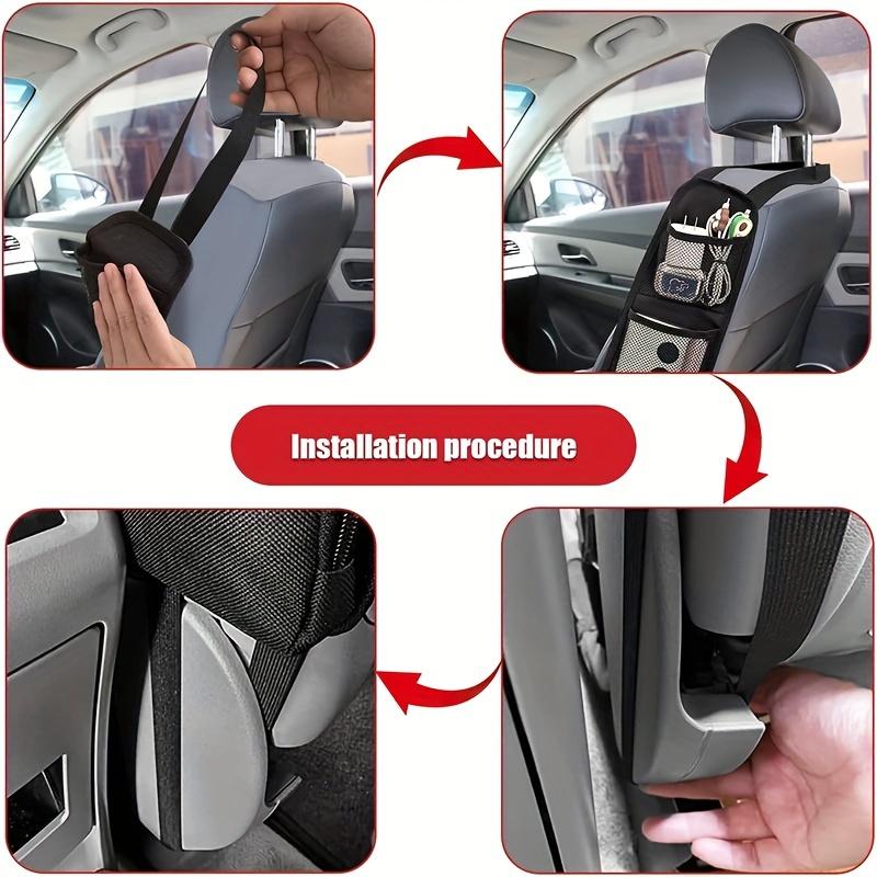 Organize Your Car with 2 Car Seat Storage Pouches - Perfect for Cars, SUVs, and Trucks!