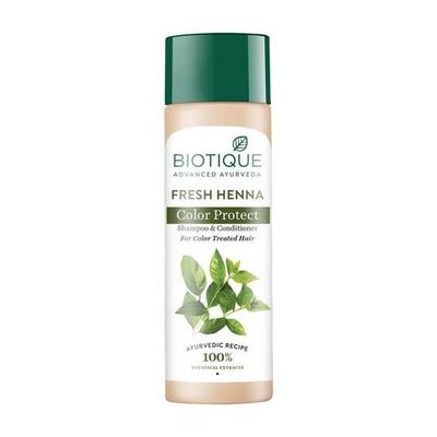Henna Conditioning Shampoo (190 ml), Frisches Henna Color Protect Shampoo & Conditioner