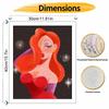 Jessica Rabbit Digital Oil Painting Art Kit Hand Painted Home Decor