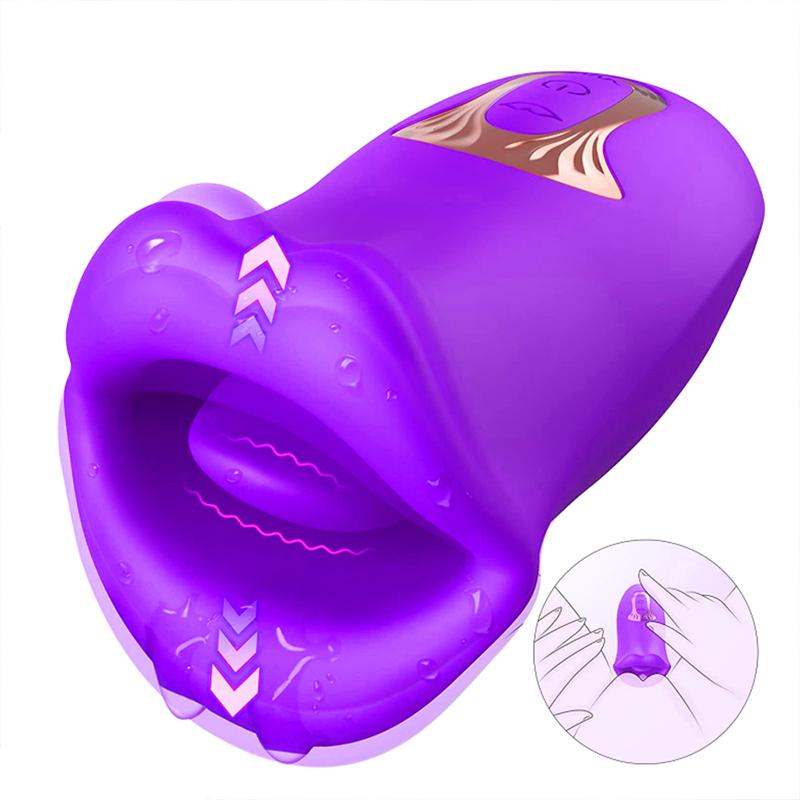 Tongue Licking Nipple Clitoris Vibrator Stimulator Vagina Nipple Vibration Masturbation Tools Vibrator Sexy Adult Female 18