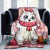 1pc Cute Cartoon Cat Cartoon Blanket, Seasonal Universal Home Decoration Blanket, Throw Blanket, for Decorating Your Own Sofa and Living Room, Super S