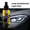 Car Headlight Coating Spray Liquid Car Light Cleaner and Restorer UV Resistant Long Lasting Head Light Coating Spray for Car SUV