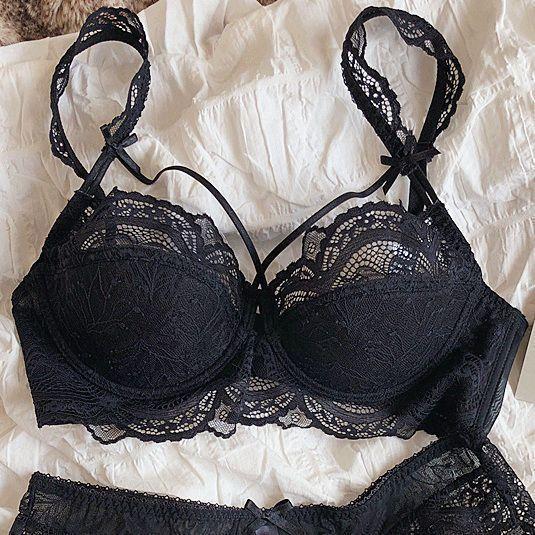 Push Up Lace Bras For Women Underwear Soft Mesh Lingerie Inner Tops