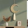 Traditional Ramadan Hanging Ornaments Hollowed-out Wooden Handicraft Pendant  Living Room