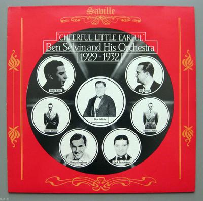 LP Schallplatte BEN SELVIN SEIN ORCHESTER Fröhliches kleines Ohr voll Ben Selvin SVL165 Saville Records UK Jazz Gebraucht