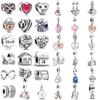New Copper Charm Fit Original Bracelet Accessories Women Jewelry Warm Home Series Castle Baby Carriage Windmill