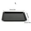 Rectangular Non-Stick Cookie Oven Baking Tray Sheet Carbon Steel Bread Cake Baking Tray Pans Pizza Mold Kitchen Cake Baking Mat